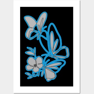 pretty butterfly Posters and Art